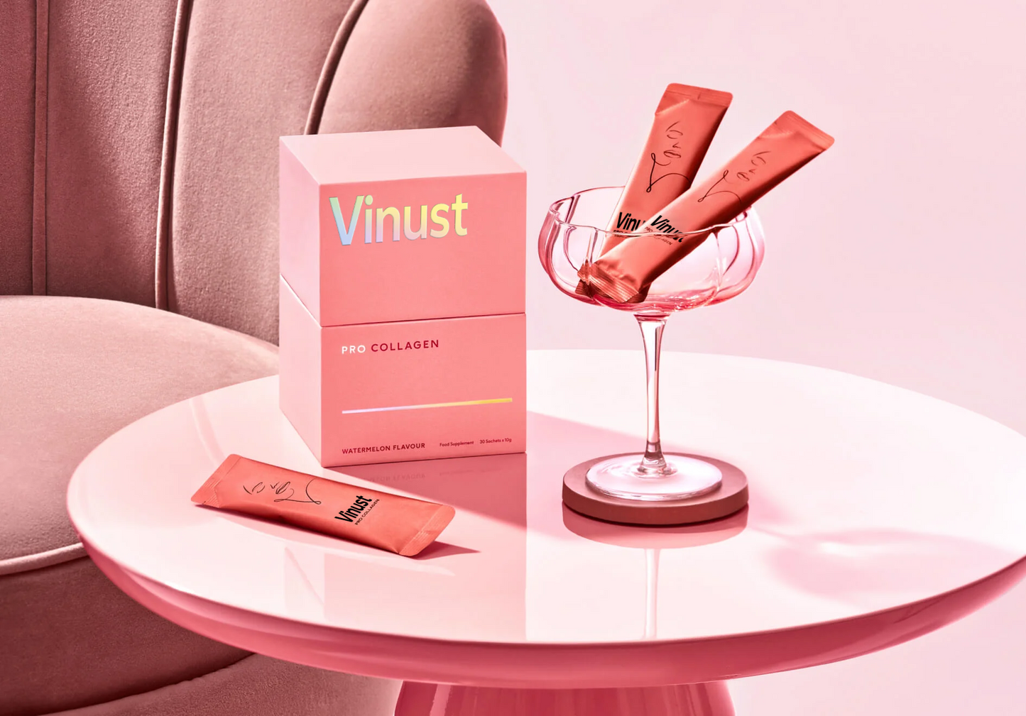VINUST Pro Collagen - Watermelon Sachets